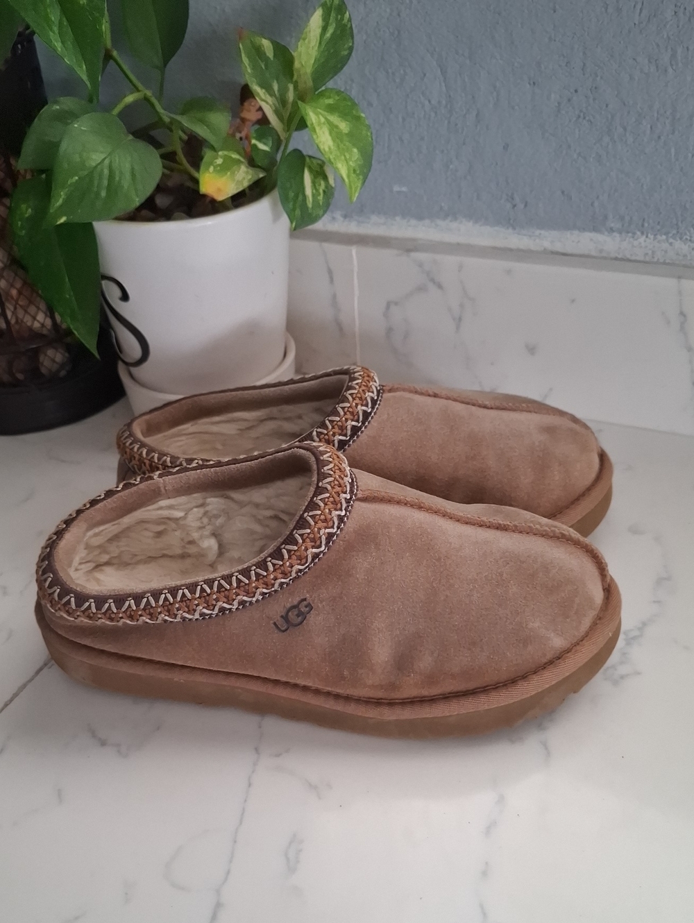 UGG Womens Tasman Mule Slippers — Chestnut